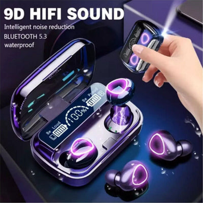 | 9D Bluetooth Earbuds | Wireless Stereo Earphones | Hi-Fi Wireless Earbuds | Touch Control Bluetooth Earbuds | Noise Isolating Earbuds | Bluetooth 5.0 Earphones | Charging Case Earbuds | Sports Wireless Earbuds | Compact True Wireless Earbuds | In-Ear Bluetooth Headphones | 9D Wireless  Earbuds |