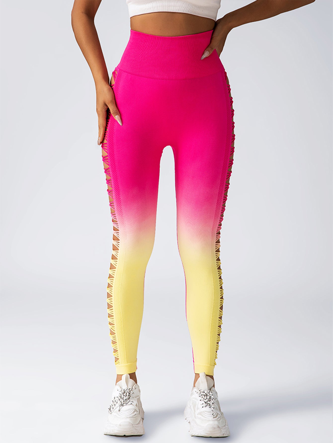 | Gradient Yoga Pants for Women | High-Waisted Fitness Leggings | Seamless Workout Tights | Women's Ombré Yoga Leggings | Stretchy Gradient Gym Pants | Stylish Activewear Leggings | High Waist Yoga Pants | Women's Sports Leggings | Breathable Gym Tights | Seamless Yoga Pants | Squat-Proof Gradient Leggings | Athleisure Leggings for Women |