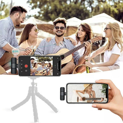 | Wireless Lavalier Microphone | Clip-On Lapel Mic | Wireless Lapel Microphone | Lavalier Mic for Phone | Bluetooth Lapel Mic | Wireless Mic for Interviews | Content Creator Microphone | Mic for Vlogging and Streaming | Wireless Lavalier for DSLR | Portable Lapel Mic | Noise-Reducing Clip Mic | Plug and Play Wireless Mic |