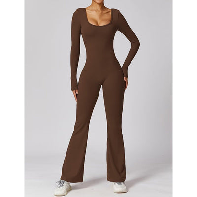 | Slim Fit Long Sleeve Jumpsuit | Solid Color Women's Jumpsuit | Hip Raise Bodycon Jumpsuit | Long Sleeve Activewear Jumpsuit | Women's Slim Fit One-Piece | Stretchy Hip-Enhancing Jumpsuit | Casual Solid Color Jumpsuit | Long Sleeve Bodycon Jumpsuit | Comfortable Activewear Jumpsuit | High Waist Slim Fit Jumpsuit | Women's Stylish One-Piece Jumpsuit | Breathable Active Jumpsuit for Women |