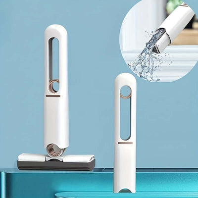 Mini Self-Squeeze Cleaning Mop | Compact Mop for Quick Cleanups | Travel-Friendly Mini Mop | Handheld Self-Wringing Mop | Portable Mop for Small Spaces | Easy-Squeeze Sponge Mop | Lightweight Self-Squeeze Mop | Pocket-Size Mop for On-the-Go | One-Hand Wringing Mini Mop | Mini Mop for Kitchen & Travel | 