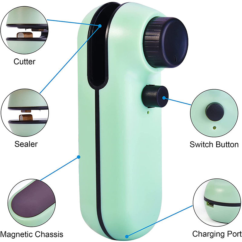 | Bag Sealer | Heat Sealing Machine | Portable Bag Sealer | Food Storage Sealer | Snack Bag Sealer | Mini Heat Sealer | Food Preservation Tool | Handheld Bag Sealer | Travel Bag Sealer | Compact Sealing Machine | Vacuum Bag Sealer | One-Handed Bag Sealer | Easy-to-Use Bag Sealer |