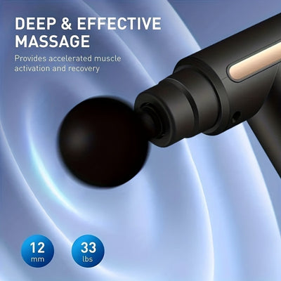 | Portable Fascia Massage Gun| Portable Fascia Gun | Handheld Muscle Massager | Deep Tissue Massage Gun | Quiet Electric Massager | Cordless Muscle Relaxer | Massage Gun for Recovery | Compact Body Massager | Home Massage Tool | Rechargeable Fascia Gun | Massage Gun for Pain Relief