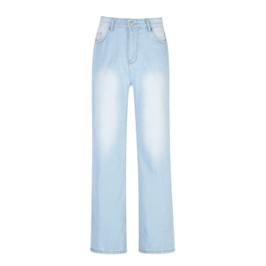 | High Waist Wide Leg Jeans | Loose Fit Women's Denim | Relaxed Fit High Rise Jeans | Women's Baggy Jeans | Wide Leg Street Style Denim | Casual High Waist Jeans | Vintage Loose Denim Pants | Trendy Wide Leg Jeans for Women | Breathable Denim Trousers | Everyday Loose Fit Jeans | High Rise Fashion Jeans | Comfortable Wide Leg Jeans |