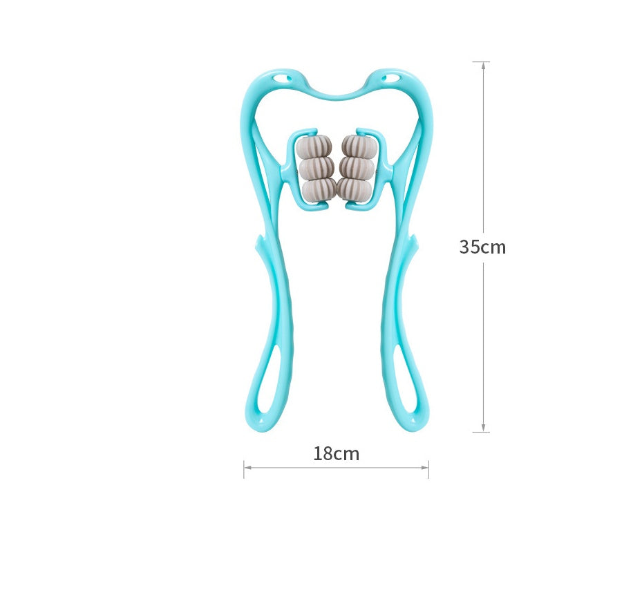 | Six-Wheel Neck Massager | Manual Neck Roller | Deep Tissue Neck Massager | Neck and Shoulder Massager Tool | Handheld Roller Massager | Tension Relief Neck Tool | Muscle Relaxing Neck Roller | Non-Electric Neck Massager | Six-Roller Massage Tool | Neck Massager for Home Use | Ergonomic Neck Massage Tool | Portable Manual Massager | Six-Wheel Manual Massager | Manual Six Massager |