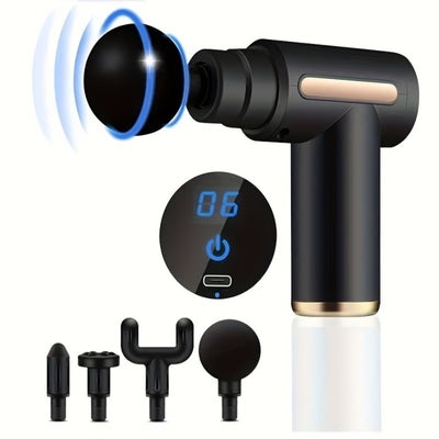 | Portable Fascia Massage Gun| Portable Fascia Gun | Handheld Muscle Massager | Deep Tissue Massage Gun | Quiet Electric Massager | Cordless Muscle Relaxer | Massage Gun for Recovery | Compact Body Massager | Home Massage Tool | Rechargeable Fascia Gun | Massage Gun for Pain Relief