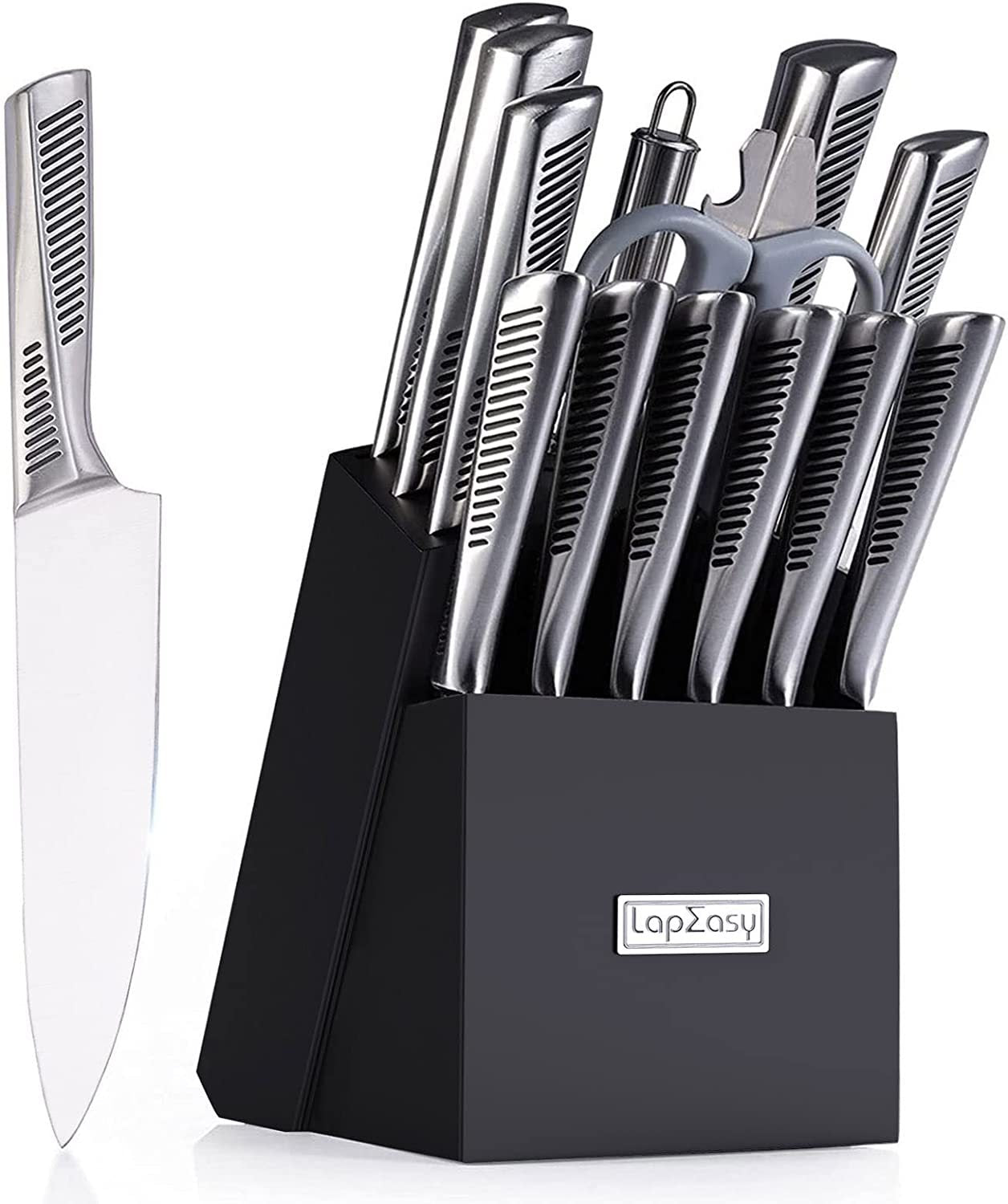 | 15-Piece Knife Set | Professional Kitchen Knives | Stainless Steel Knife Set | Complete Knife Set | Chef's Knife Set | Kitchen Knife Block Set | Sharp Kitchen Knives | Premium Knife Set | 15 Knives for Kitchen | Full Knife Set with Block | Multi-Purpose Kitchen Knives | High-Quality Knife Set |
