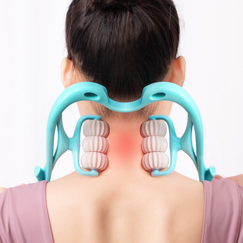| Six-Wheel Neck Massager | Manual Neck Roller | Deep Tissue Neck Massager | Neck and Shoulder Massager Tool | Handheld Roller Massager | Tension Relief Neck Tool | Muscle Relaxing Neck Roller | Non-Electric Neck Massager | Six-Roller Massage Tool | Neck Massager for Home Use | Ergonomic Neck Massage Tool | Portable Manual Massager | Six-Wheel Manual Massager | Manual Six Massager |