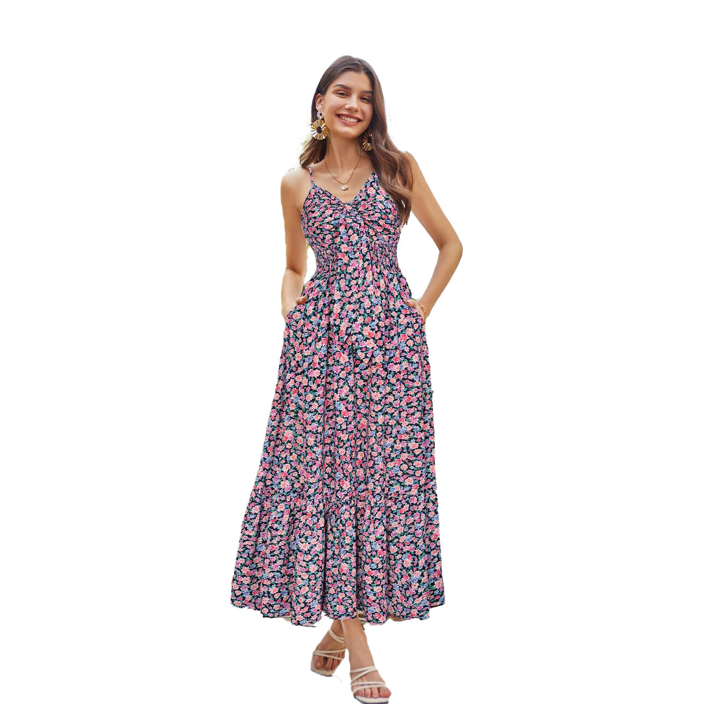 | Bohemian Vacation Slip Dress | Boho Print Summer Dress | Flowy Beach Slip Dress | Women's Boho Sundress | Lightweight Vacation Dress | Spaghetti Strap Boho Dress | Printed Summer Slip Dress | Boho Chic Travel Dress | Casual Bohemian Dress | Relaxed Fit Slip Dress | Sleeveless Boho Maxi Dress | Trendy Boho Print Dress |