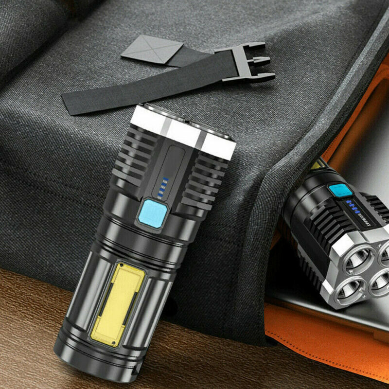 Tactical Quad-Core Flashlight | Tactical LED Flashlight | Quad-Core Super Torch | Rechargeable Tactical Torch | Ultra Bright Camping Flashlight | Zoomable LED Torch | Waterproof Emergency Light | Handheld Super Bright Flashlight | Outdoor Survival Torch | USB Powered LED Light | High-Lumen Tactical Flashlight | 
