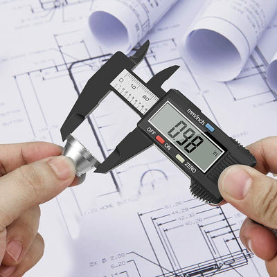 | Black Vernier Caliper | Precision Micrometer Tool | Dual Scale Measuring Caliper | Stainless Steel Vernier | Vernier Gauge for Engineering | Accurate Measurement Tool | Manual Caliper in mm/inch | Black Measuring Micrometer | Vernier Tool for DIY Projects | Caliper for Craft and Lab Use