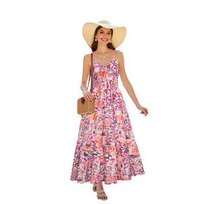 | Bohemian Vacation Slip Dress | Boho Print Summer Dress | Flowy Beach Slip Dress | Women's Boho Sundress | Lightweight Vacation Dress | Spaghetti Strap Boho Dress | Printed Summer Slip Dress | Boho Chic Travel Dress | Casual Bohemian Dress | Relaxed Fit Slip Dress | Sleeveless Boho Maxi Dress | Trendy Boho Print Dress |