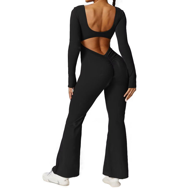 | Slim Fit Long Sleeve Jumpsuit | Solid Color Women's Jumpsuit | Hip Raise Bodycon Jumpsuit | Long Sleeve Activewear Jumpsuit | Women's Slim Fit One-Piece | Stretchy Hip-Enhancing Jumpsuit | Casual Solid Color Jumpsuit | Long Sleeve Bodycon Jumpsuit | Comfortable Activewear Jumpsuit | High Waist Slim Fit Jumpsuit | Women's Stylish One-Piece Jumpsuit | Breathable Active Jumpsuit for Women |
