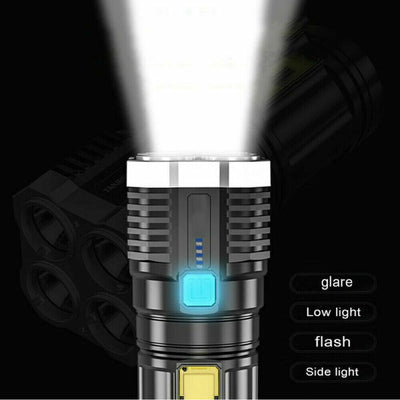 Tactical Quad-Core Super Bright Torch