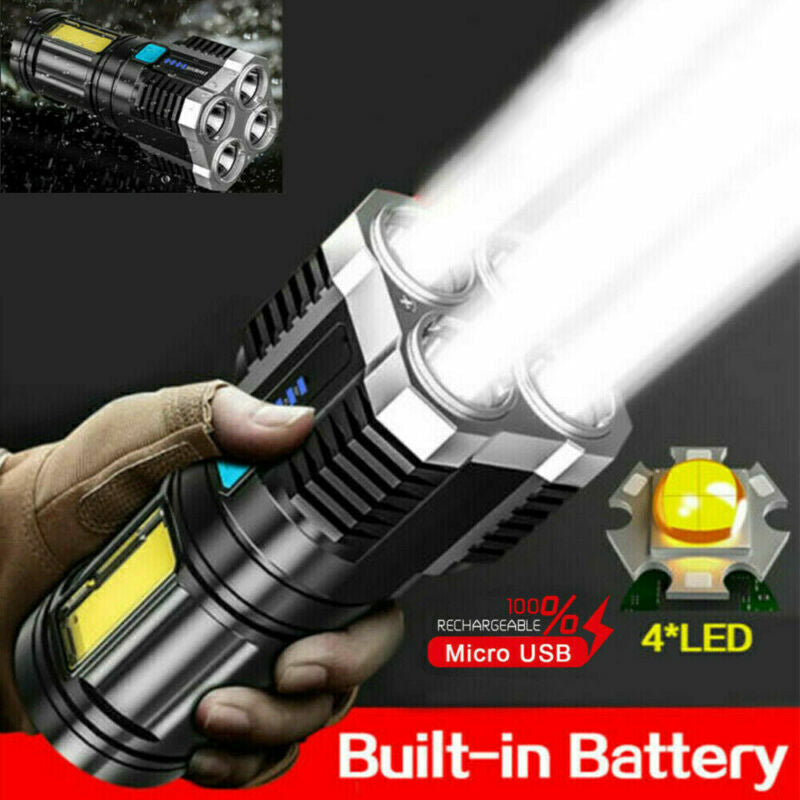 Tactical Quad-Core Super Bright Torch