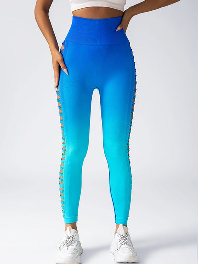 Women's High-Waisted Gradient Yoga Pants